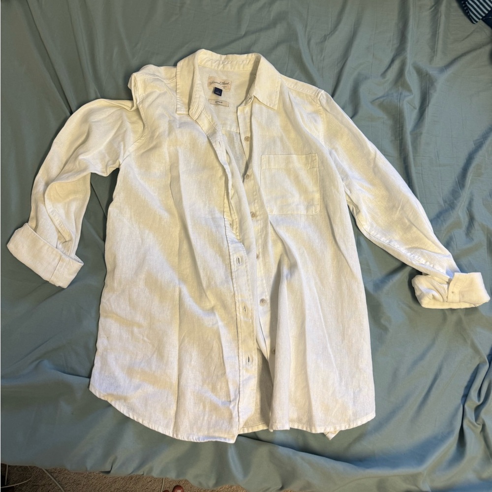 Target/Universal Thread Linen Top Sz S